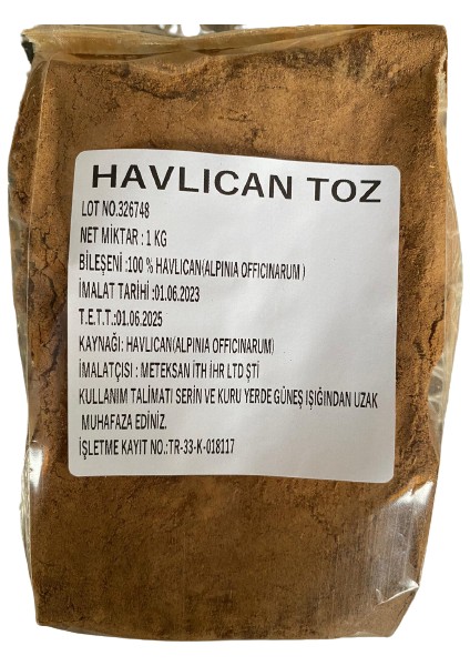 Havlıcan Tozu 1 kg