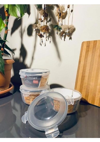 1.5 Lt Yuvarlak Sızdırmaz Saklama Kabı Fresh Box Lc-415