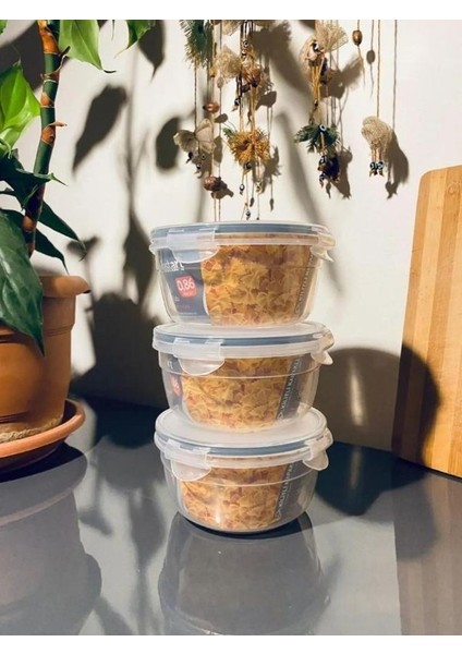 1.5 Lt Yuvarlak Sızdırmaz Saklama Kabı Fresh Box Lc-415