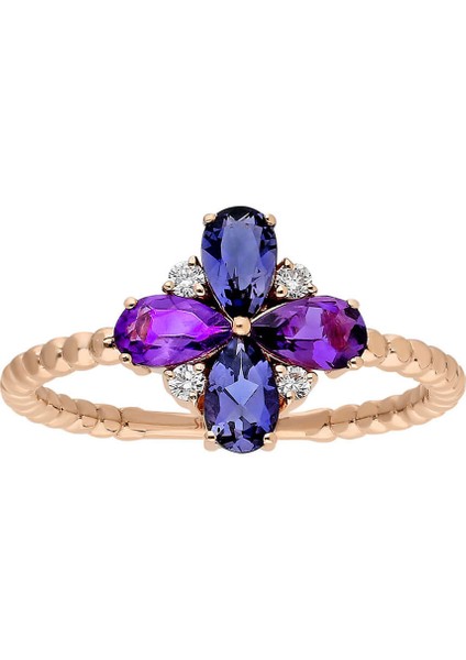 Pırlanta Lotus Yüzük 0417R0278 fiyatları