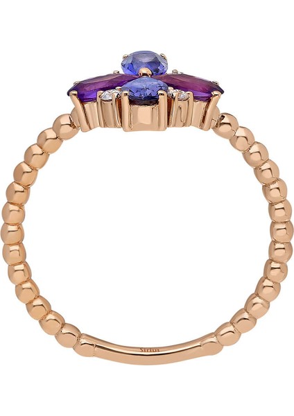 Pırlanta Lotus Yüzük 0417R0278 modelleri