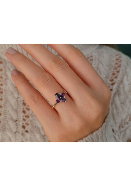 Pırlanta Lotus Yüzük 0417R0278 fırsatları