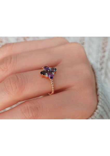 Pırlanta Lotus Yüzük 0417R0278 indirimleri