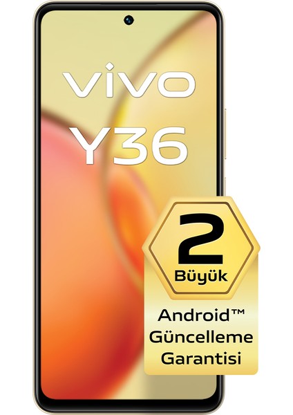 Y36 256 GB 8 GB Ram (Vivo Türkiye Garantili) Sarı