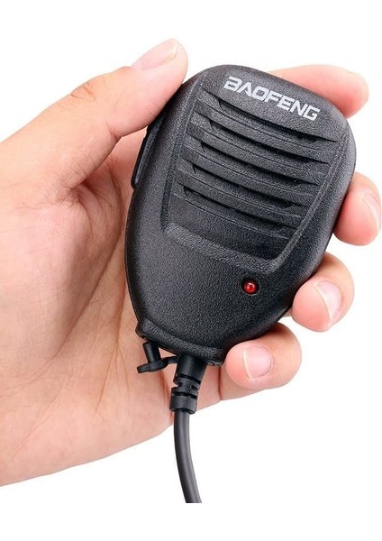Baofeng Retevis S446 Zastone Wln Teknoben Mars Pmr El Telsizi Için Yaka Mikrofonu El Maykı