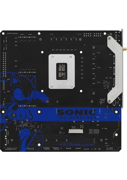 Phantom Gaming B760M PG Sonic WiFi DDR5 7200+ MHz (OC) LGA1700 mATX Anakart