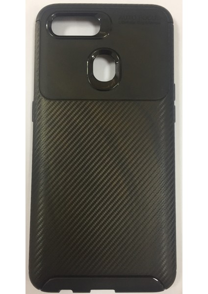 Oppo A5S / RX17 Neo Karbon Görünümlü Dayanıklı Lüx Silikon Kılıf