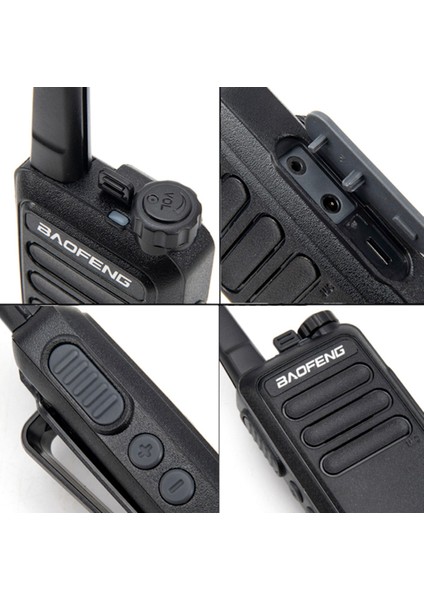 4 Adet Cy Axe Bf-R5 El Telsizi Bf-R5 Mini Telsiz Telsiz Kdc1 5W