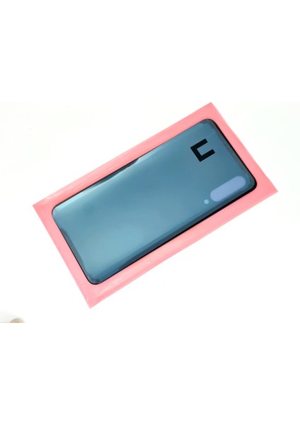 Xiaomi Mi 9 Arka Kapak Batarya Pil Kapağı + Pil (Cam) Beyaz