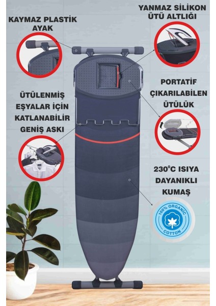 Yeni Nesil Ultraboard 151 Ütü Masası 150 x 43 cm modelleri