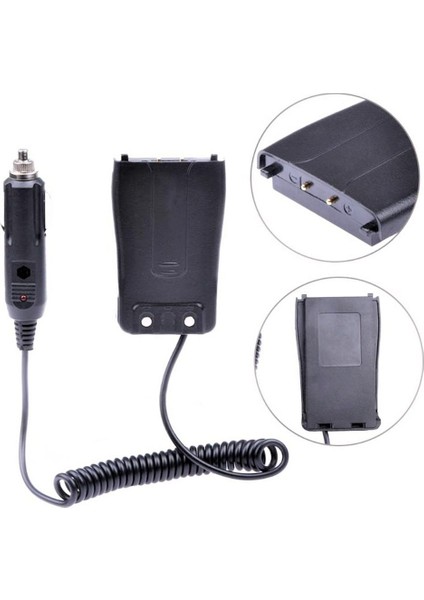 Baofeng BF-888S Pmr El Telsizi Için Araç Çakmaklık Şarjı Eliminatör