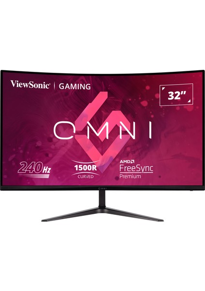 VX3219-PC-MHD 31.5 1920X1080 240Hz 1ms HDMI Dp Curved LED Monitör