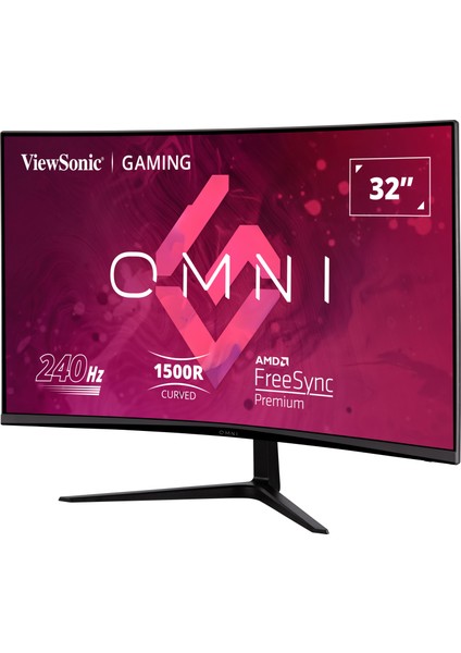 VX3219-PC-MHD 31.5 1920X1080 240Hz 1ms HDMI Dp Curved LED Monitör