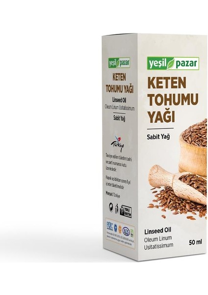 Keten Tohumu Yağı 50 ml