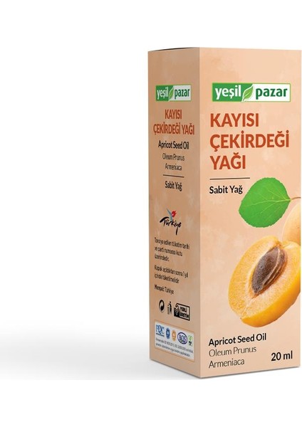 Kayısı Çekirdeği Yağı 20 ml
