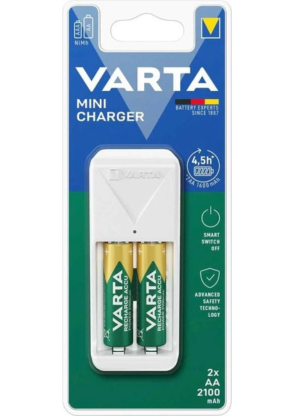57656 Mini Şarj Cihazı AA 2x2100mah modelleri