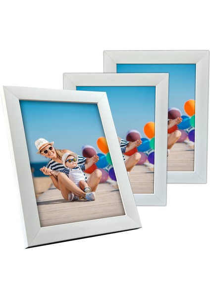 Decolıfe Çerçeve, Fotoğraf Çerçevesi, Anı Çerçevesi, Resim Çerçevesi, Çoklu Çerçeve Üçlü 13x18cm