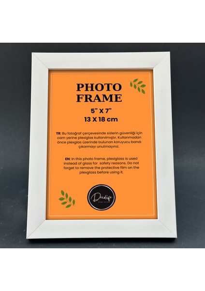 Decolıfe Çerçeve, Fotoğraf Çerçevesi, Anı Çerçevesi, Resim Çerçevesi, Çoklu Çerçeve Üçlü 13x18cm