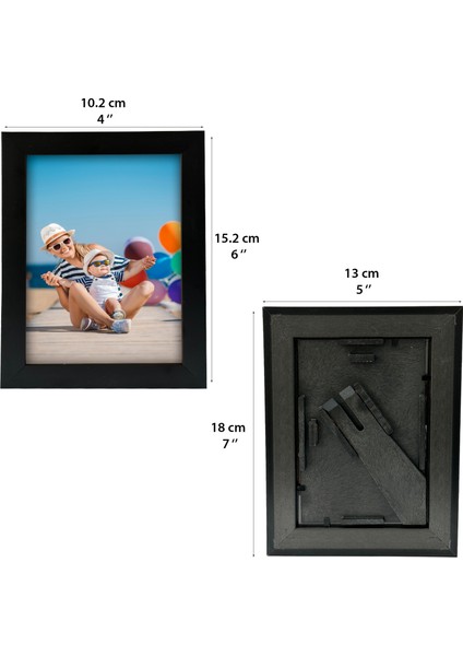 Decolıfe Çerçeve, Fotoğraf Çerçevesi, Anı Çerçevesi, Resim Çerçevesi, Çoklu Çerçeve Üçlü 10x15cm