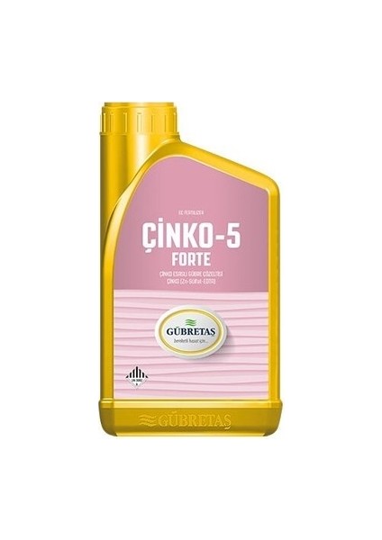 Çinko 5 Forte - 1 Lt - Sıvı Çinko -