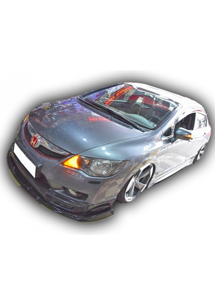 Honda Civic Fd6 Rr 3 Parça Ön Lip (Plastik)