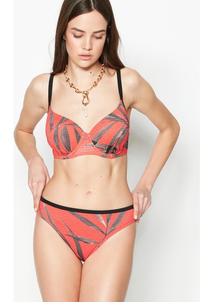 Kaplı Toparlayıcı Bikini Takım 3214 Siyah fiyatları