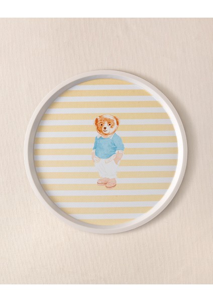 Philip Bear Yuvarlak Tepsi