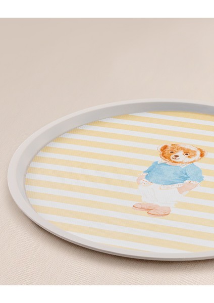 Philip Bear Yuvarlak Tepsi