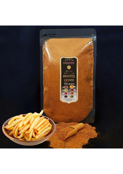 Hanzade Bitkisel Kızarmış Patates Baharatı Çeşnisi 100 gr