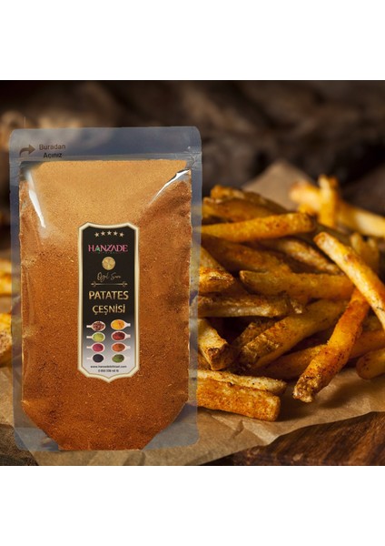 Hanzade Bitkisel Kızarmış Patates Baharatı Çeşnisi 100 gr