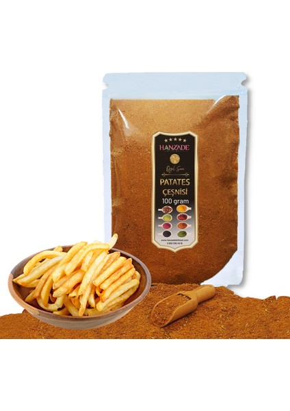 Hanzade Bitkisel Kızarmış Patates Baharatı Çeşnisi 100 gr