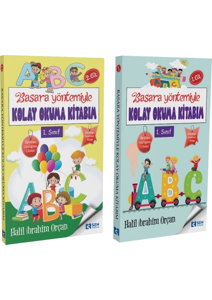 Basara Yöntemiyle Kolay Okuma Kitabım 1-2 Cilt Set