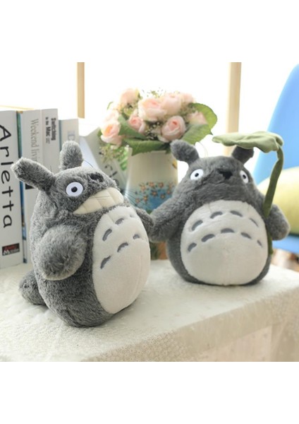 Sevimli Anime Kız Çocuk Oyuncakları Totoro Bebek Büyük Yumuşak Yastık Totoro Peluş Oyuncak Bebek Çocuk Doğum Günü Hediyesi Karikatür Ev Dekor