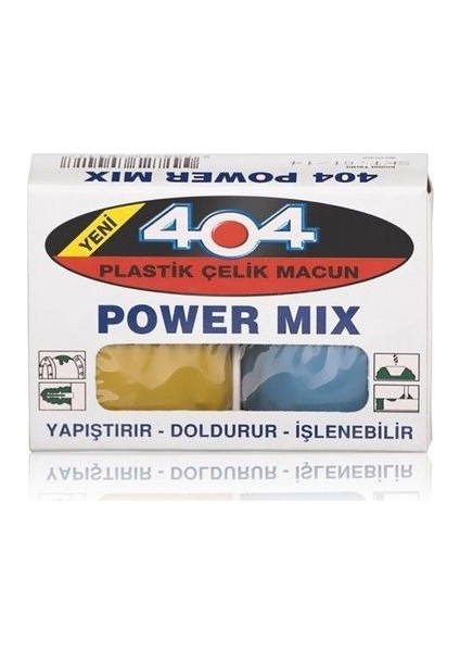 Powermix Plastik Çelik Macun Kaynak 150327