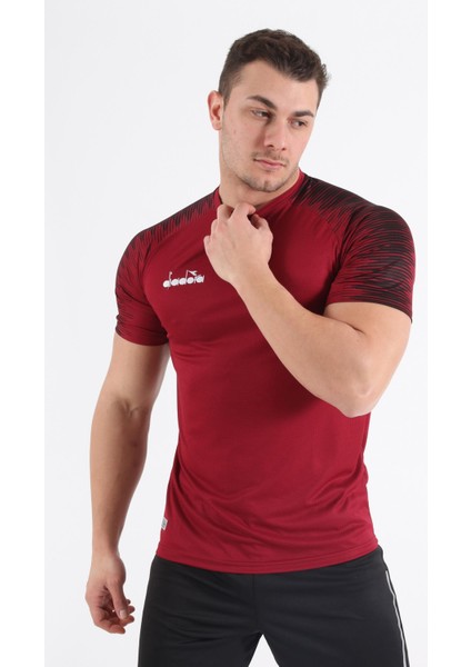 Ritim Antrenman T-Shirt Bordo