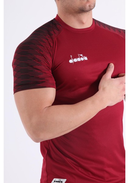 Ritim Antrenman T-Shirt Bordo
