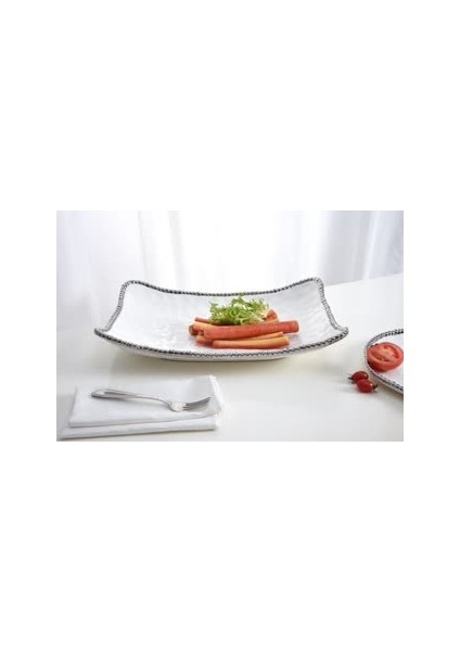 46 Cm Dikdörtgen Servis Tabağı
