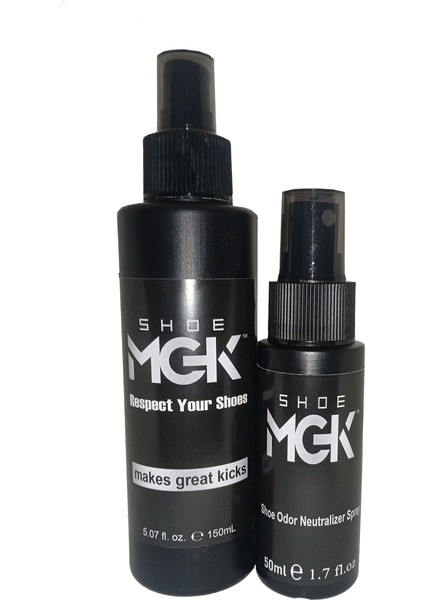 Mgk 150ML Set (Bez+Fırça) Ayakkabı Temizleyici + Mgk 50ML Ayakkabı Koku Giderici