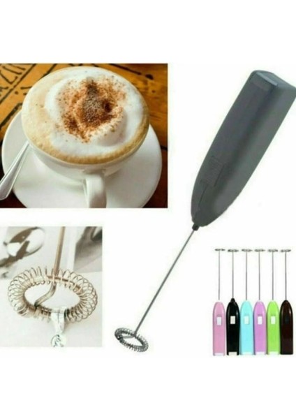Mini Mixer Kahve Süt Cappucino Köpürtücü Karıştırıcı