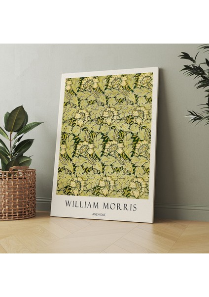 William Morris Anemon Çiçeği Kanvas Tablo