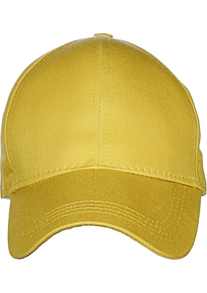 Düz Basic Şapka Fo 7073 Sarı