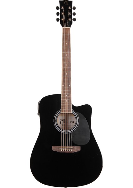 F650N-BKC Siyah Elektro Akustik Gitar