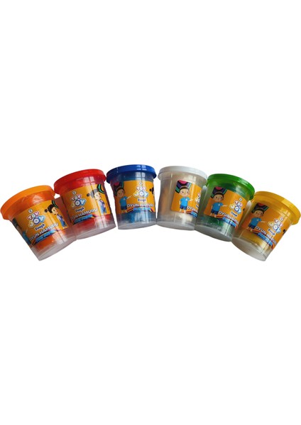 6 Renk Büyük Boy Oyun Hamuru 6X120GR fiyatları