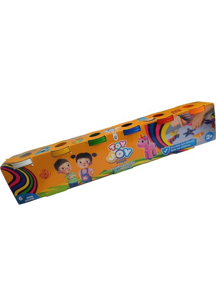 6 Renk Büyük Boy Oyun Hamuru 6X120GR modelleri
