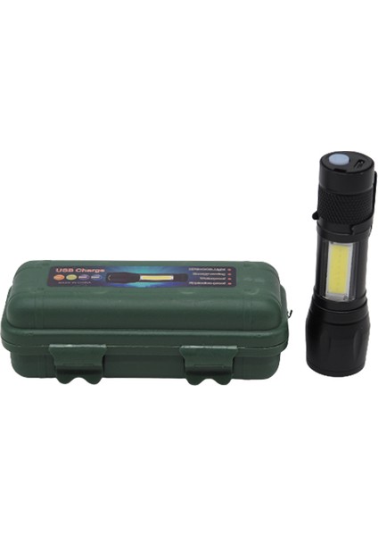 Gmsl USB Şarjlı Mini El Feneri