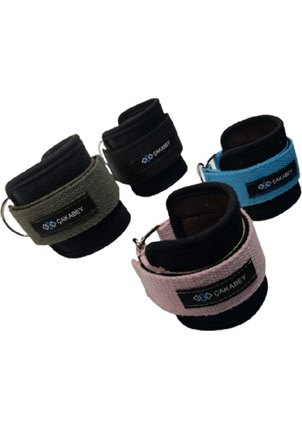 Ankle Straps Fitness Ayak Bileği Ağırlık Çalışma Kemeri Cable Kickback Bilek Aparatı Sağ/sol Takım Haki Renk 100 kg çekme kuvveti fırsatları
