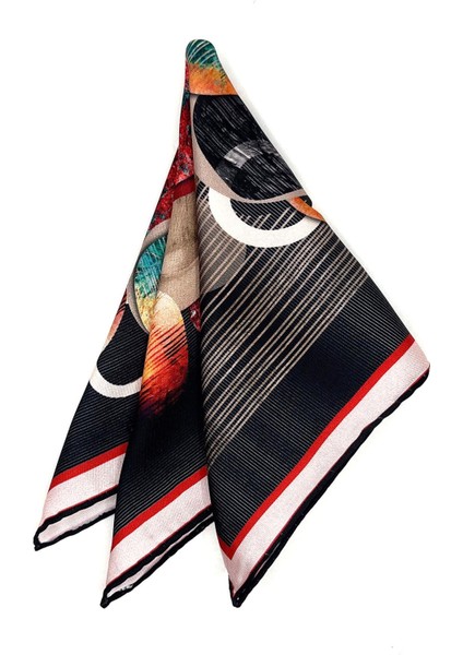 Siyah Motif Desen Erkek Cep Mendili SPS596-62 fiyatları