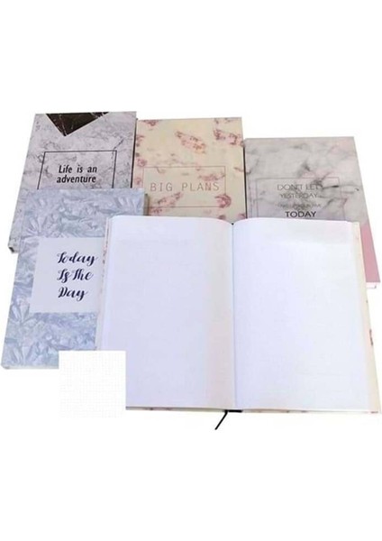 Sert Kapak Izometrik Defter 17X24 cm 144 Yp Noktalı