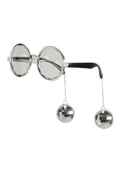 Parti Gözlük Sallanan Disko Toplu Gümüş