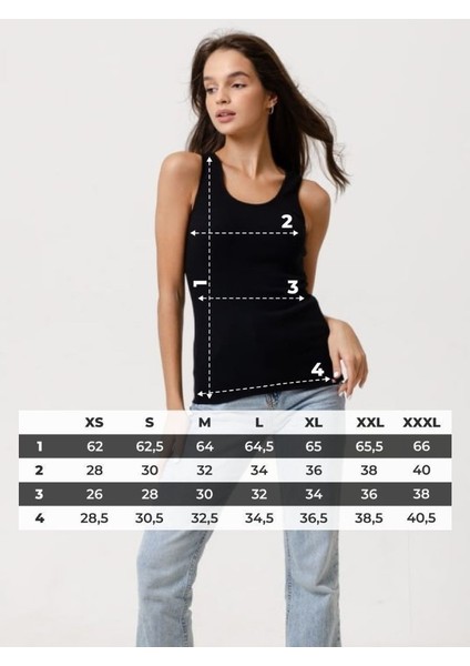 Siyah Fitted/Vücuda Oturan Havuz Yaka Fitilli Esnek Örme Atlet